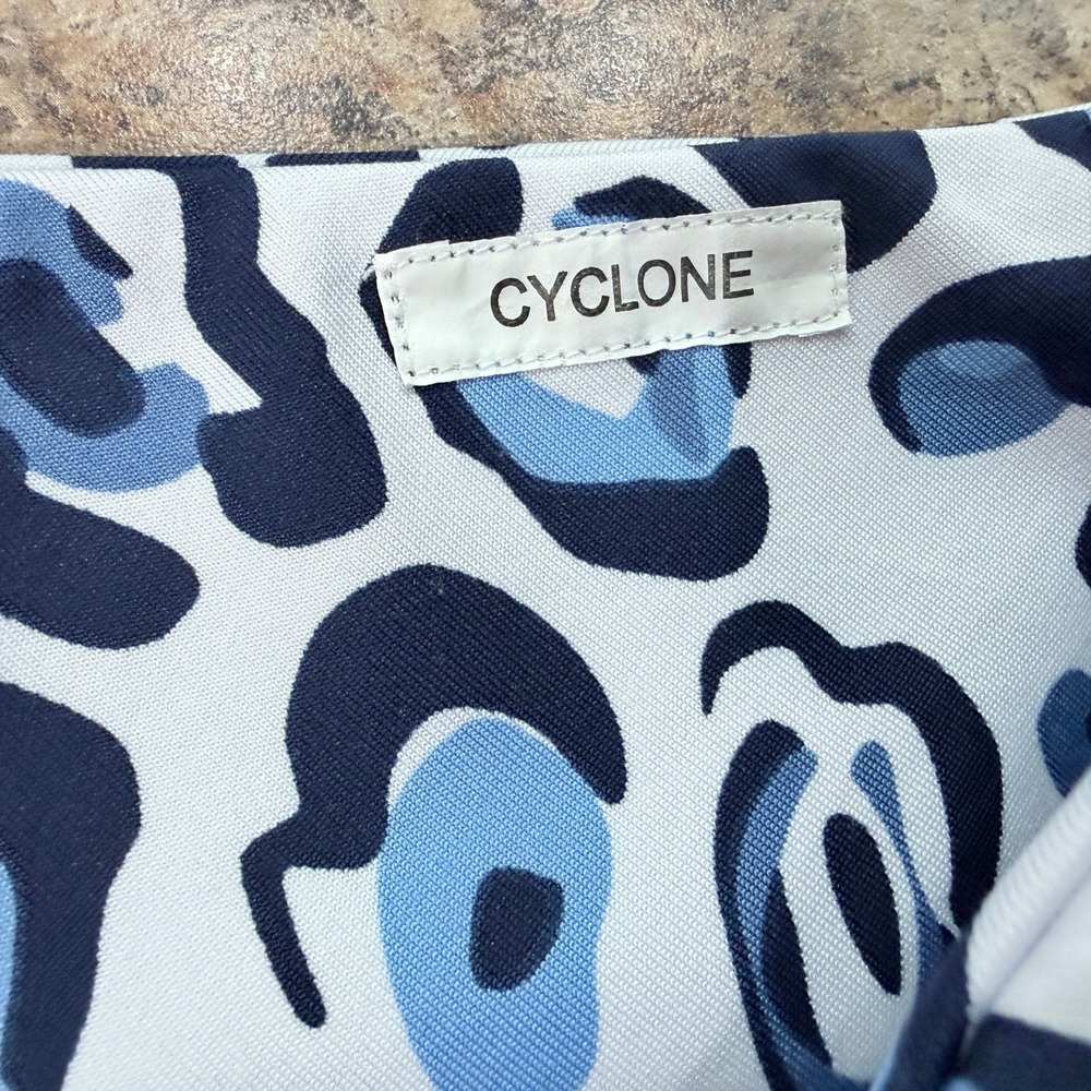 Golftini Women Blue Leopard Print Cyclone Golf Skort Athletic Skirt Size S - Picture 9 of 9